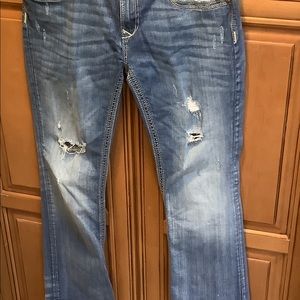 DISTRESS EXPRESS BARLY BOOT JEANS 👩